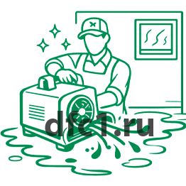 Сушка и уборка после потопа в Чехове